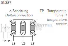 Rosenberg ERND 355-4 R - описание, технические характеристики, графики